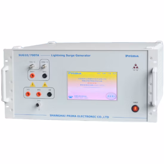 Generatore di sovratensioni da fulmine della linea di segnale Sug10/700ta Generatore di sovratensioni per apparecchiature elettriche ad alta tensione IEC61000